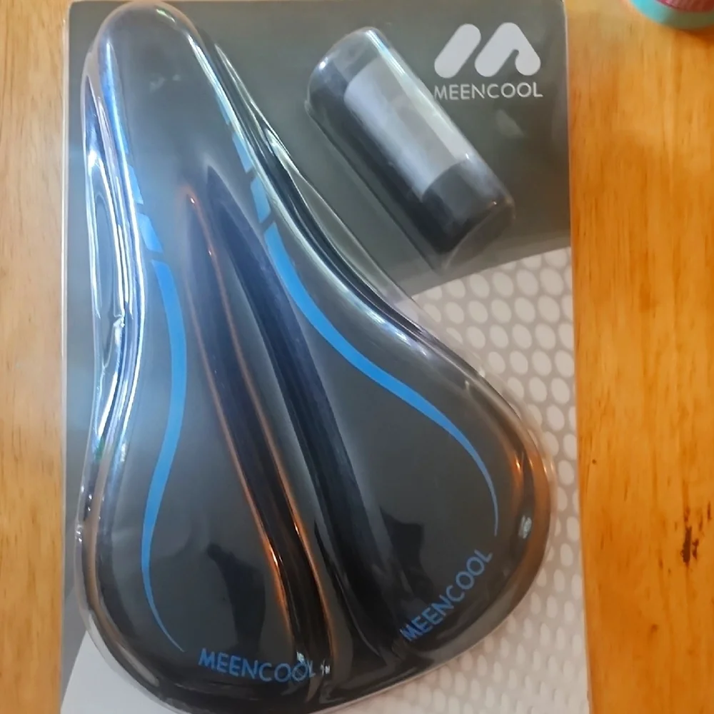 Narrow Bike Seat Cushion-Extra Soft Comfy Bicycle Seat Cover-Memory Foam & Gel - Picture 1 of 3